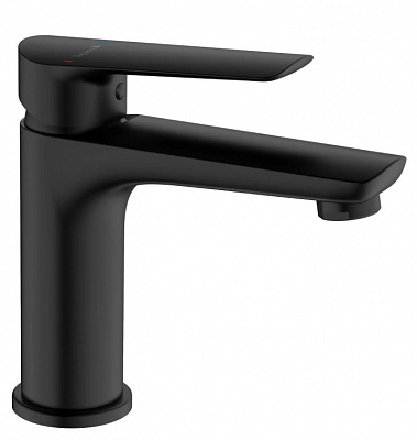 Змішувач для умивальника Imprese BLANICE, чорний матовий, 35 мм