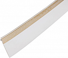 Декоративная накладка Bella Vita 4,7 см белый с золотистым 