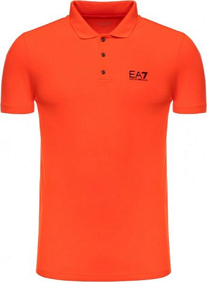 Поло EA7 JERSEY_POLO_SHIRT 3GPF52-PJ04Z-1683 L червоний