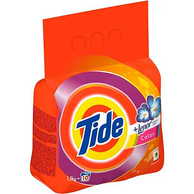 Пральний порошок Tide Color Lenor Touch of Scent 1.5 кг