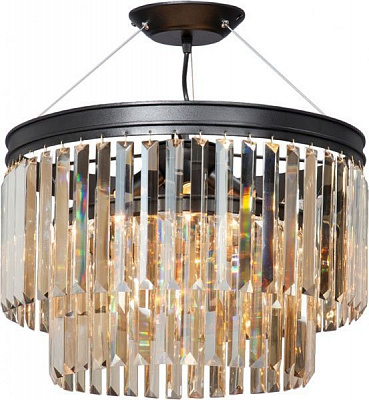 Люстра потолочная Vitaluce 6xE14 черный V5148-1/6S 