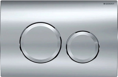 Кнопка смыва Geberit Delta20 Глянцевий хром (115.127.21.1)