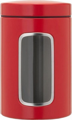 Банка Canisters 1,4 л червона Brabantia