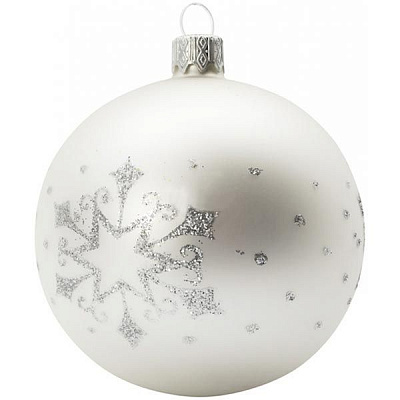Шар стеклянный d80 1913Н серебряный