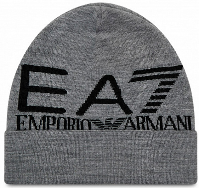 Шапка EA7 1A301-274903-00048 M серый