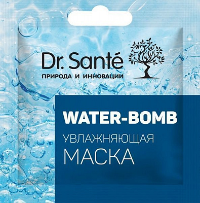 Маска для лица Dr. Sante увлажняющая Water-bomb 12 мл
