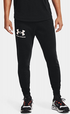Брюки Under Armour UA RIVAL TERRY JOGGER 1361642-001 р. M черный