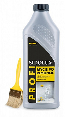 Моющее средство для очистки после ремонта SIDOLUX PROFI 1000 мл