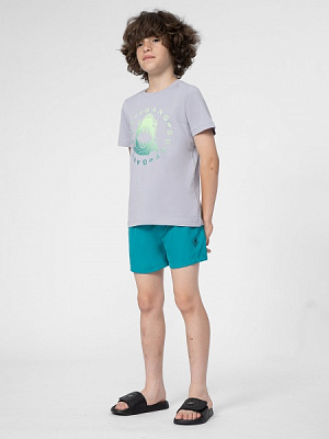 Шорты 4F 4FJSS23UBDSM018-47S р. 146-152 зеленый