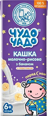 Каша молочная от 6 месяцев Чудо-Чадо с бананом 200 г 