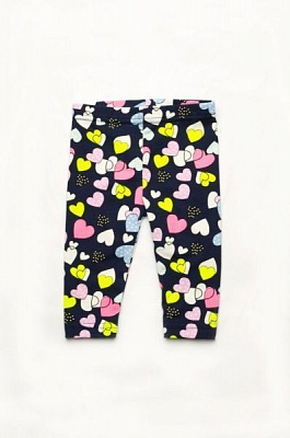 Лосины для девочек Модний Карапуз 03-00874-0 р.110 черный 