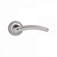 Ручка дверная PROTECT Trendy 135 полированный хром/матовый никель