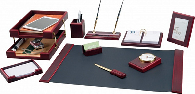 Набір настільний дерев'яний bestar 10 предметів Червоне дерево (0259XDU)