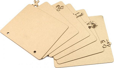 Заготовка для альбома «Игрушки малыша»  20х20,5 см 6 ст. Rosa Talent