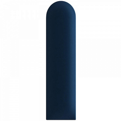 Декоративная панель Vilo тканевая 15x3x60 см овал синий стеновая 