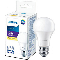 Лампа светодиодная Philips EcoHome 12 Вт A60 матовая E27 220 В 3000 К 