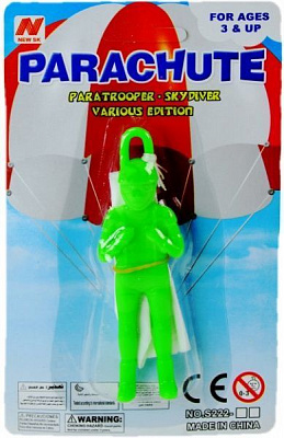 Игрушка парашют запускалка S222-B5