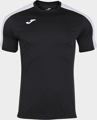 Футболка Joma ACADEMY T-SHIRT BLACK-WHITE S/S 101656.102 S черныйбелый