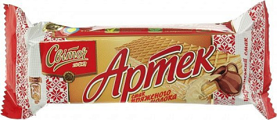 Вафлі Світоч Артек Пряжене молоко 80 г 4823000920514 (4823000920514)