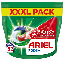 Капсулы для машинной стирки Ariel PODS + Сила Экстраочистки 52 шт.