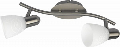 Спот Rabalux Harmony 6636 2x40 Вт E14 хром 