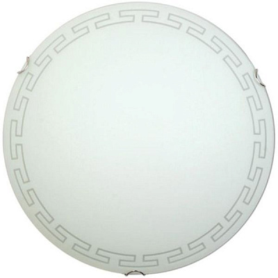 Світильник настінно-стельовий Геотон НПБ 01-3х100-161 7611 3x100 Вт E27 білий 7611.40