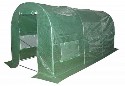 Теплица GH009 3x4,5x2 м с полиэтиленовым покрытием