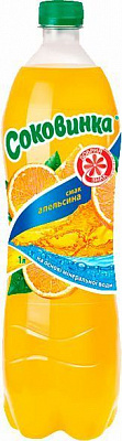 Безалкогольний напій Соковинка смак Апельсина 1 л (4820051240356)