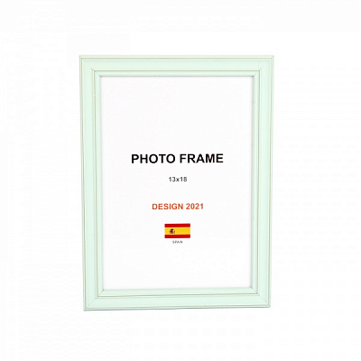 Рамка для фото 1 фото 13х18 см мятный 
