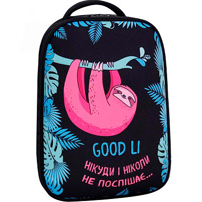 Рюкзак школьный Bagland Turtle 17 л черный суб.799 13466