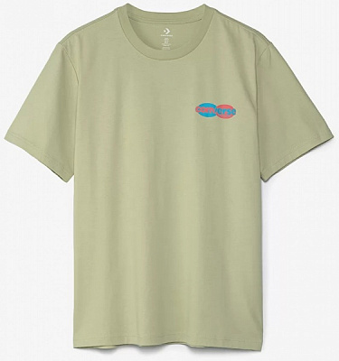 Футболка Converse Fabricated Nature Tee 10023463-A03 р.S зеленый