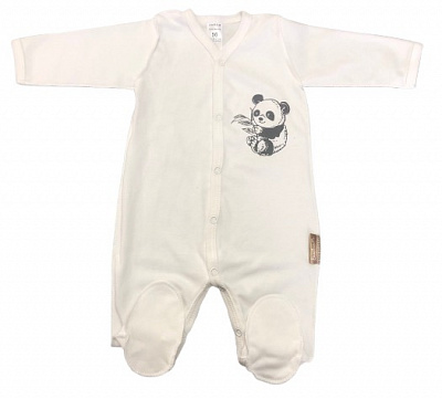 Комбинезон ясельный унисекс Bambinelli Кмб305-1 р.50 молочный