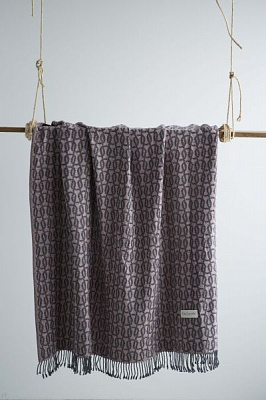 Плед Blaise 130x170 см фиолетовый Guy Laroche Paris 