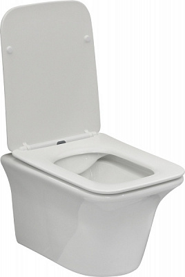 Унітаз підвісний logic new rimless з сидінням slim soft-close