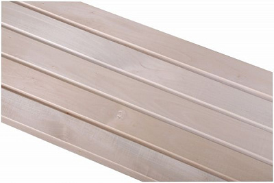 Вагонка дерев'яна в/ґ липова цільна 15x85x2200 мм (уп. 5 шт.)
