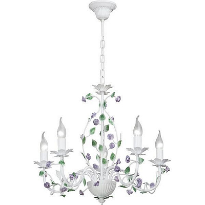 Люстра Vitaluce V1794-0/5 5x60 Вт E14 черный 