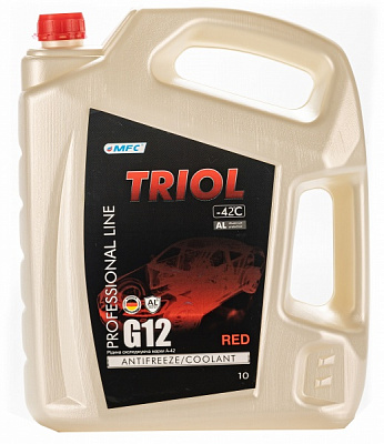Антифриз MFC TRIOL Professional от -40 до +110 10л красный 
