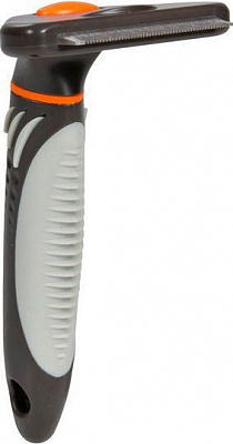 Гребінець-граблі Trixie для видалення підшерстку 7x15 см