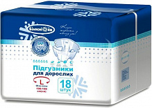 Підгузки для дорослих Білосніжка Large 18 шт.