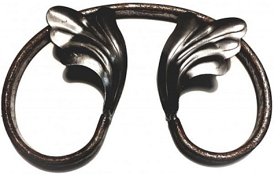 Завиток Гефест з листям 170х110мм 01.511