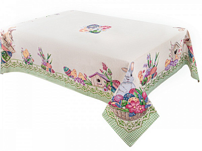 Скатертина гобелен Peeps 140x180 см 140x180 см мульті