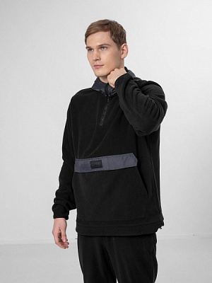 Джемпер 4F FLEECE PLM011 H4Z22-PLM011-20S р. XXL черный