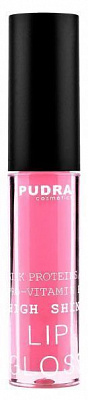 Блиск для губ Pudra Cosmetics світло-рожевий 2,5 мл