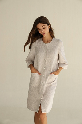 Халат женский German Volf р. M бежевый 7126