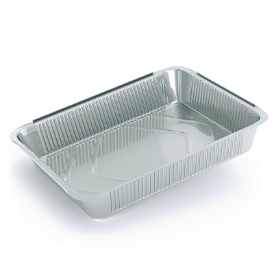 Комплект контейнеров Гриль Шеф из пищевой алюминиевой фольги 3100 мл 4 шт. GCR98L/4