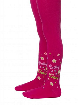 Колготки дитячі Conte-Kids Tip-Top 403 р.104-110 фуксія