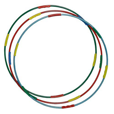 Обруч гимнастический SPORTKO с насадками ОГ-2 