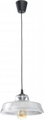 Світильник підвісний TK Lighting MIX 2 D30 см 1x60 Вт E27 прозорий