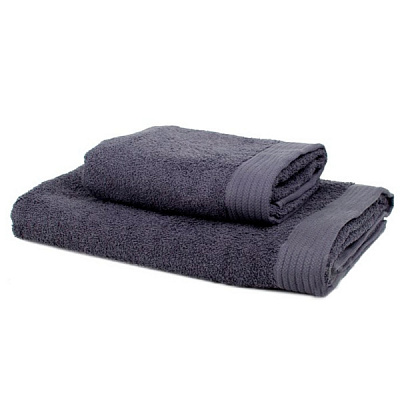 Полотенце махровое UP! (Underprice) ОЕ 40x70 см темно-серый
