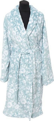 Халат домашній La Nuit Блакить р. S блакитний із білим